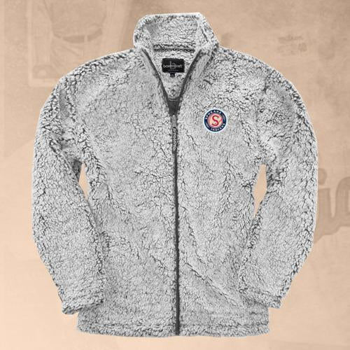 Spokane Indians Ladies Frosty Grey Sherpa Jacket