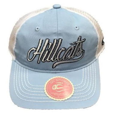 Lynchburg Hillcats Ladies Adj. Sky Blue Mesh Cap