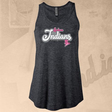 Spokane Indians Ladies Tank Top Wink Charcoal Heather