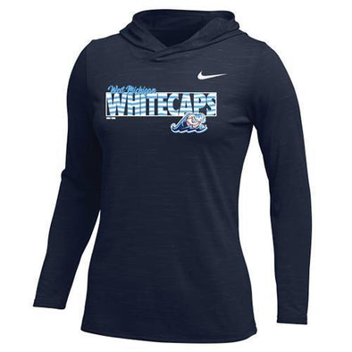 West Michigan Whitecaps Ladies Nike Veneer Dri-FIT Hoodie