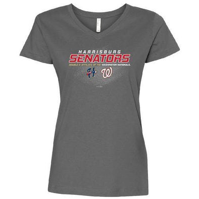 Harrisburg Senators Ladies Washington Nationals Affiliate Tee