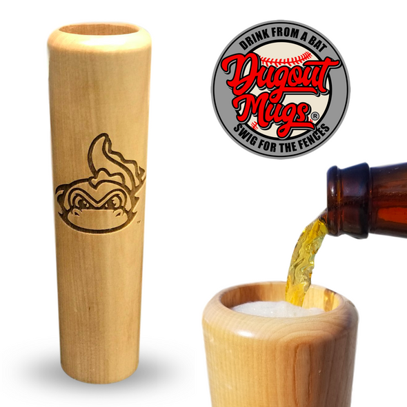 Lake Monsters Wooden Dugout Mug
