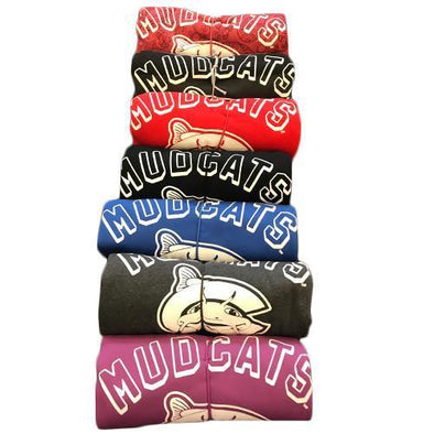 Carolina Mudcats Fleece Sweatshirt Blanket