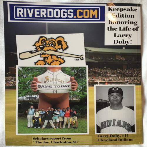Charleston RiverDogs Backpack Journalist: Baseball, The RiverDogs, and the Life of Larry Doby