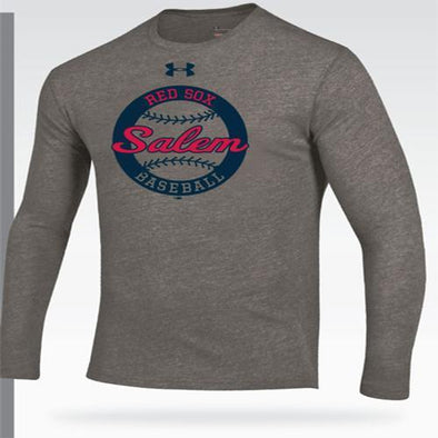 Salem Red Sox Under Armour Men's Legacy Triblend LS