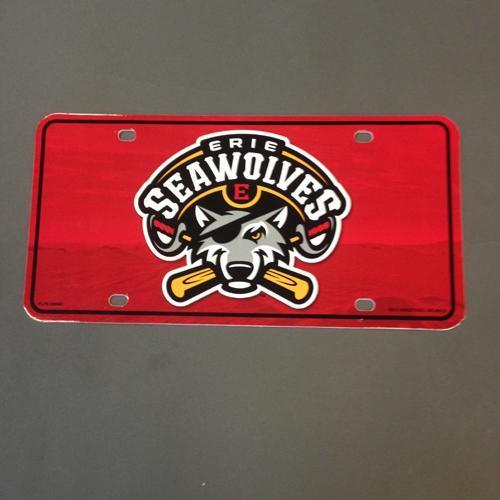 Erie SeaWolves License Plate