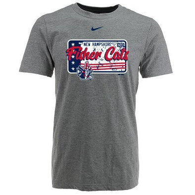 New Hampshire Fisher Cats License Plate Tee