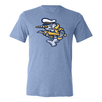 Norwich Sea Unicorns Light Blue Vintage Tee