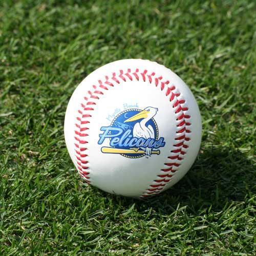 Myrtle Beach Pelicans LOGO BALL