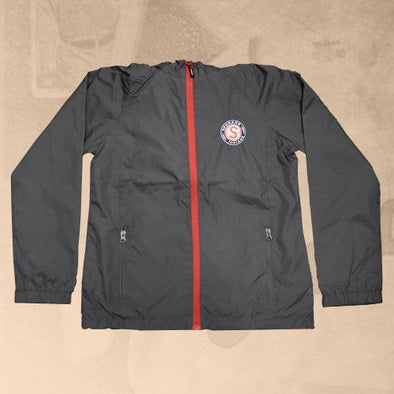Spokane Indians Logo Ladies Dark Grey Club Jacket