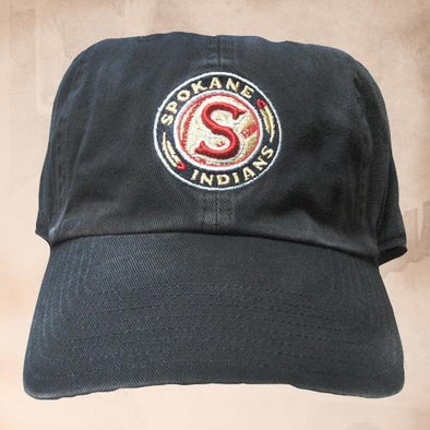 Spokane Indians Logo Adjustable Navy Cap