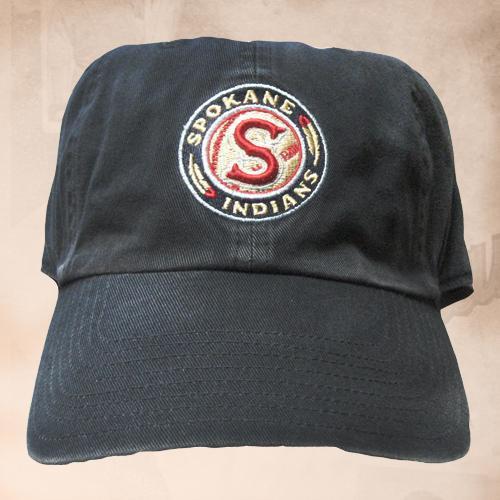 Spokane Indians Logo Adjustable Navy Cap