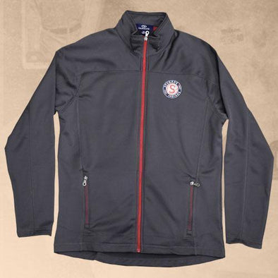Spokane Indians Logo Dark Grey Fleece Jacket