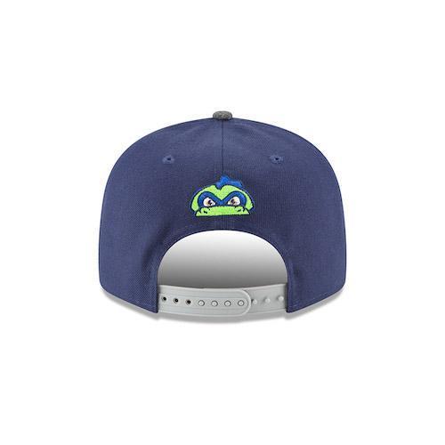 Vermont Lake Monsters Logo Peek Snapback - New Era