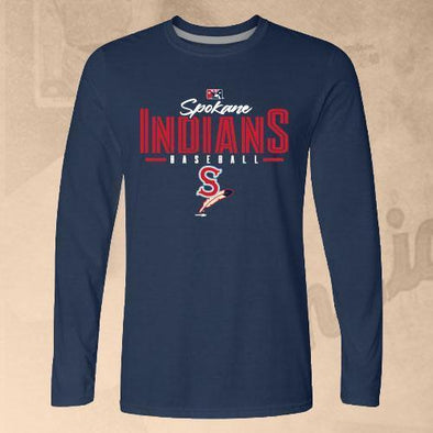 Spokane Indians Long Sleeve Navy That Tee