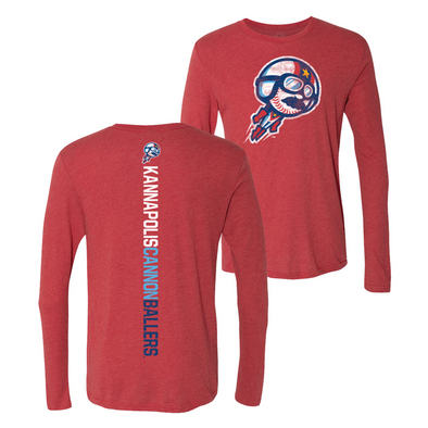 Red Home Razorback Long Sleeve Tee