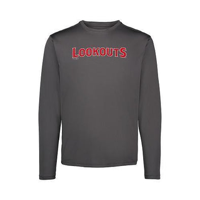 Chattanooga Lookouts Sunproof Charcoal Long Sleeve
