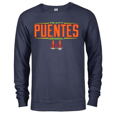 Tri-City ValleyCats Los Puentes Adult Crewneck