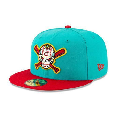 Columbus Clippers Official On Field Los Veleros Fitted Cap, Columbus Clippers