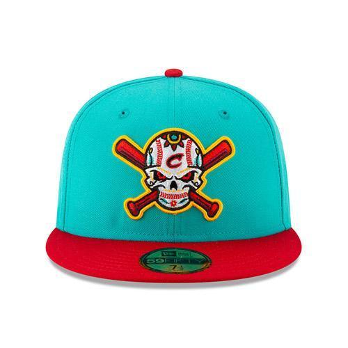 Columbus Clippers Official On Field Los Veleros Fitted Cap, Columbus Clippers