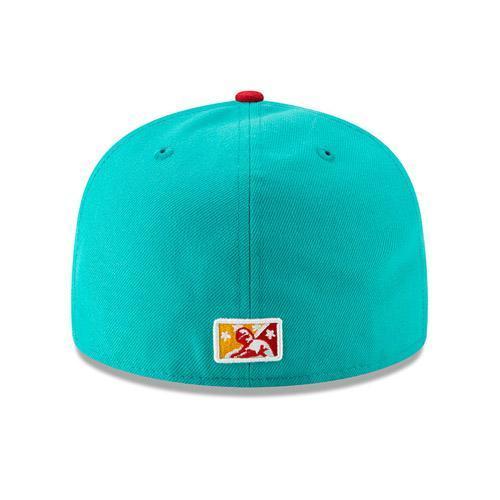 Columbus Clippers Official On Field Los Veleros Fitted Cap, Columbus Clippers