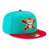 Columbus Clippers Official On Field Los Veleros Fitted Cap, Columbus Clippers