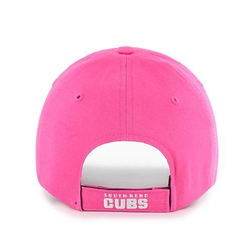 47 Brand South Bend Cubs Women's Pink Cub Head Cap