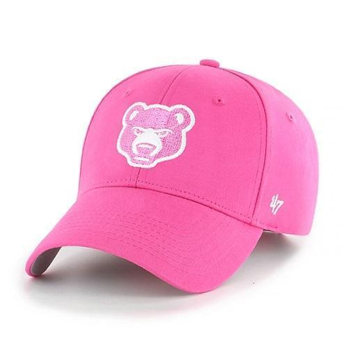 47 Brand South Bend Cubs Women's Pink Cub Head Cap