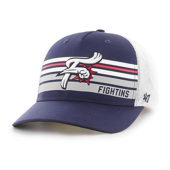 47' Youth White Mesh and Navy Adjustable Cap