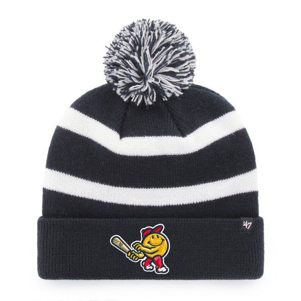 Worcester Red Sox Navy/White Smiley '47 Knit