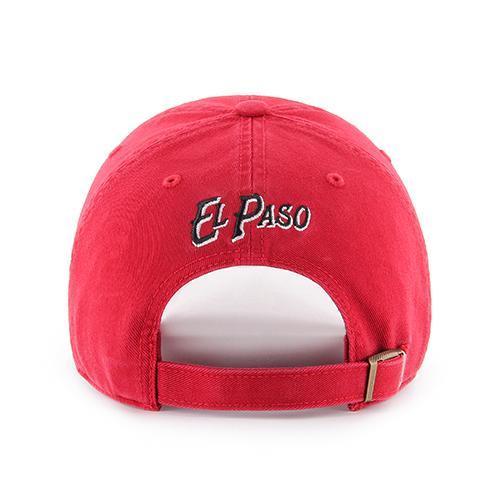 El Paso Chihuahuas HAT- RED TX CENTERFIELD CLEAN UP