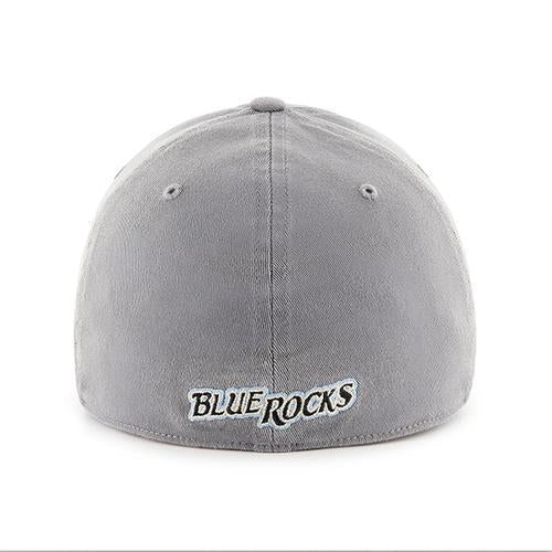 Wilmington Blue Rocks '47 Brand Dk. Gray Foley Stretch Fit Cap