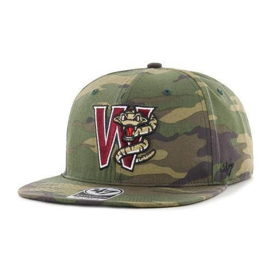 Wisconsin Timber Rattlers Camo Captain Hat