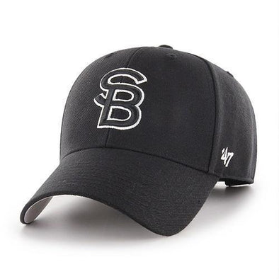 47 Brand South Bend Cubs MVP Cap Black