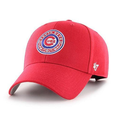 47 Brand South Bend Cubs Primary Cap Red