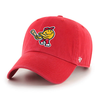 Worcester Red Sox Red Youth Smiley '47 CLEAN UP