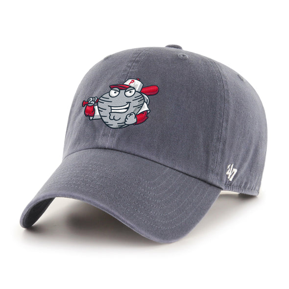 Pawtucket Red Sox Vintage Navy Pawtucket Fightin' Quahogs '47 CLEAN UP