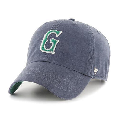 Greenville Drive 47 Brand Vintage Navy Hat w/Green G