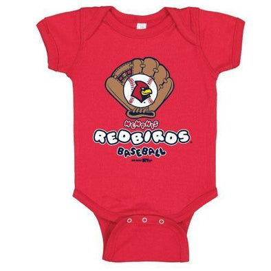 Memphis Redbirds Puffy Onesie