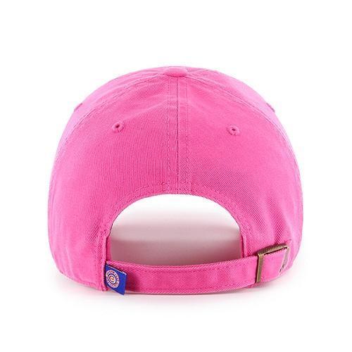 47 Brand South Bend Cubs Women's Clean Up Cap Pink