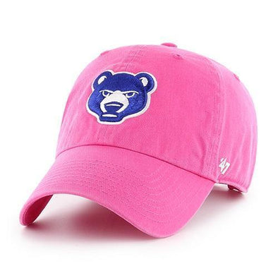 47 Brand South Bend Cubs Women's Clean Up Cap Pink