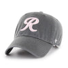 Tacoma Rainiers Charcoal Pink '47 Clean Up Cap