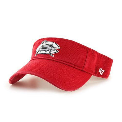 Carolina Mudcats Red '47 Clean Up Visor