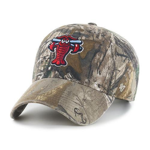 Hickory Crawdads Camo "Conrad" Adjustable