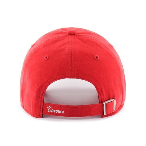 Tacoma Rainiers Red '47 Sparkle R Clean Up Cap