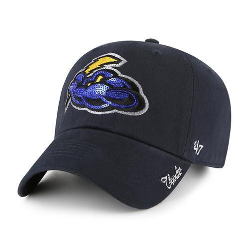 Trenton Thunder Women's 47 Navy Sparkle Clean Up