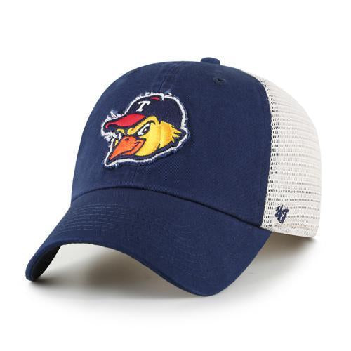 Navy Stamper Mesh Closer Cap