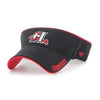 Hickory Crawdads "H" Visor