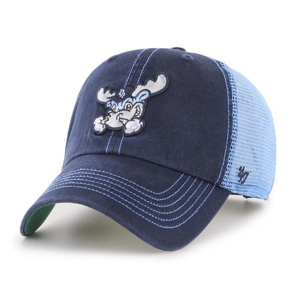 Wilmington Blue Rocks Navy/Carolina Blue Trawler Adj. Cap