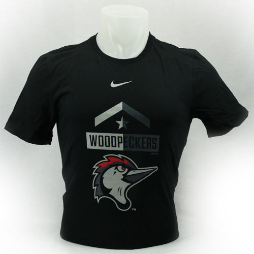 Fayetteville Woodpeckers Men's Nike Core Tee Black